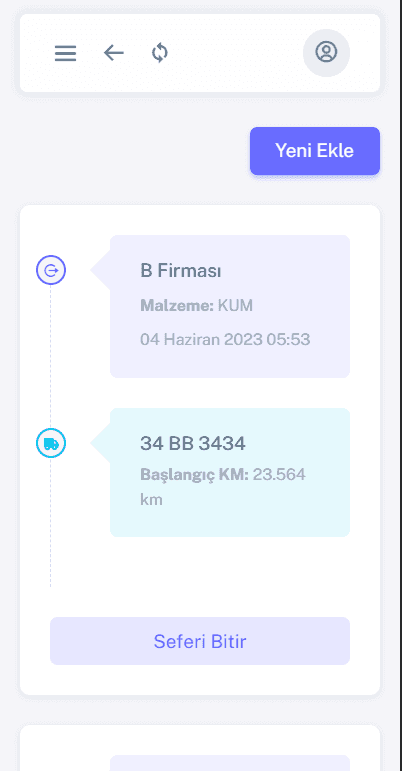 Emay Yapı Lojistik Araç Takip Uygulaması